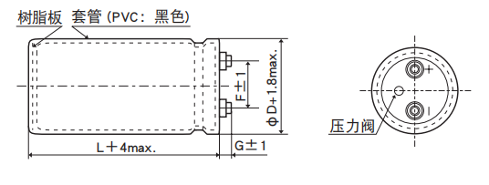 黑金刚电容螺丝端子型铝电解电容器 RWU系列 黑金刚电容螺丝端子型铝电解电容器 RWU系列