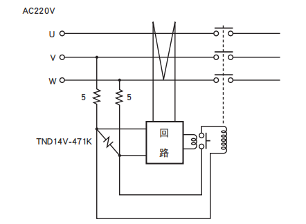 黑金刚电容陶瓷压敏电阻的使用回路案例 黑金刚电容陶瓷压敏电阻的使用回路案例