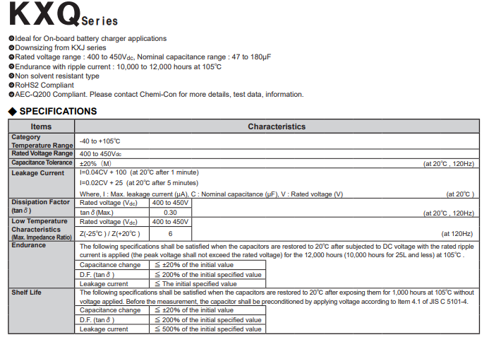 NIPPON CHEMI-CON NCC黑金刚电容 NIPPON CHEMI-CON NCC黑金刚电容